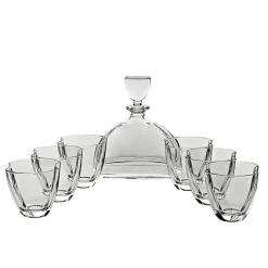 Gläser Mit Karaffe^Art Glass Whiskyset Nemo Laguna Spirits 7-tlg.