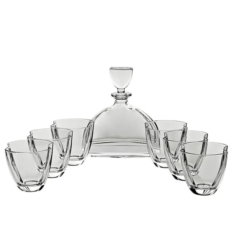 Gläser Mit Karaffe^Art Glass Whiskyset Nemo Laguna Spirits 7-tlg.