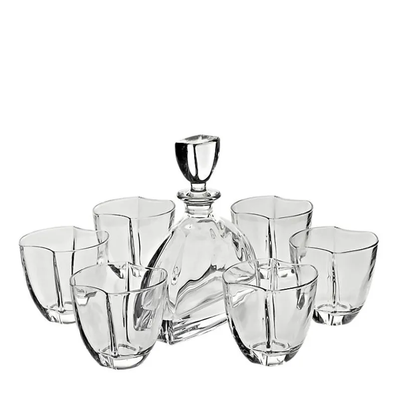 Gläser Mit Karaffe^Art Glass Whiskyset Nemo Laguna Spirits 7-tlg.