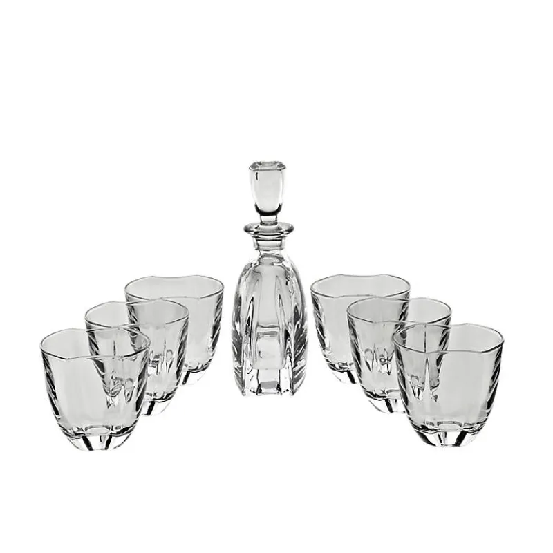 Gläser Mit Karaffe^Art Glass Whiskyset Nemo Laguna Spirits 7-tlg.