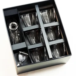 Gläser Mit Karaffe^Art Glass Whiskyset Nemo Laguna Spirits 7-tlg.