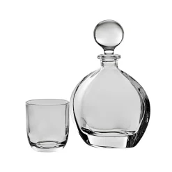 Gläser Mit Karaffe^Art Glass Whiskyset Orbit Laguna Spirits 7-tlg.