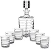 Männer|Gläser Mit Karaffe^Cristalica Kingdom Whiskyset Spirale 7 tlg.