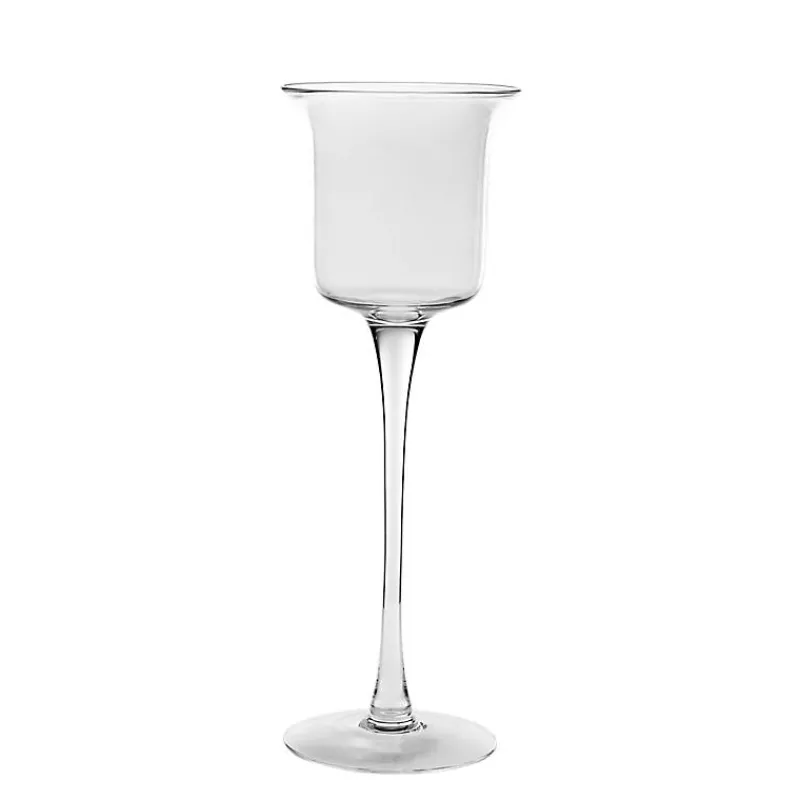 Geburtstag|Xxl^Cristalica Kingdom Windlicht Kielich Famous 45cm Kerzenhalter Deko Gefäß Schale Klarglas Geschenk