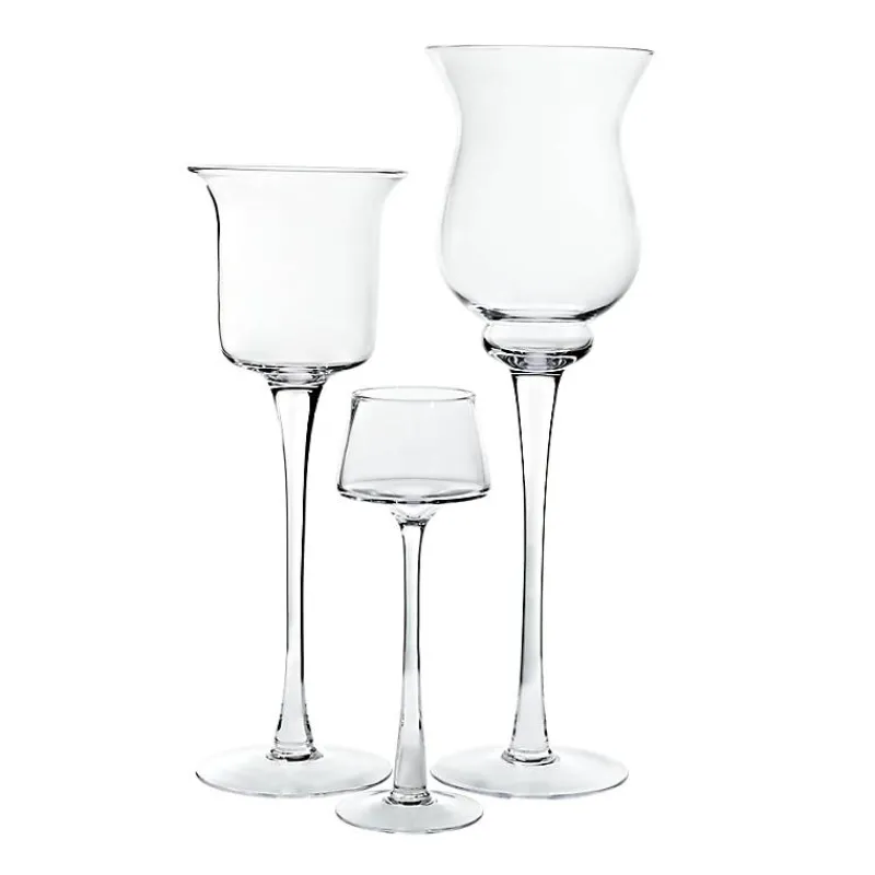 Geburtstag|Xxl^Cristalica Kingdom Windlicht Kielich Famous 45cm Kerzenhalter Deko Gefäß Schale Klarglas Geschenk