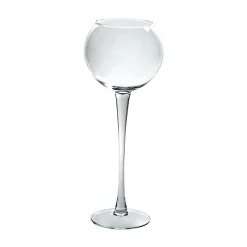 Frauen|Einweihung^Cristalica Kingdom Windlicht Kula Famous 54cm Kerzenhalter Deko Gefäß Schale Klarglas Geschenk