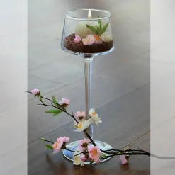 Geburtstag|Frauen^Cristalica Kingdom Windlicht Milan Famous 30cm Kerzenhalter Leuchter Deko Gefäß Klarglas Geschenk