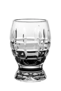 Likör & Wodkagläser^Cristalica Wodkaglas Karree 45 ml Schnapsglas Shot Likörglas Stamper Bleikristall