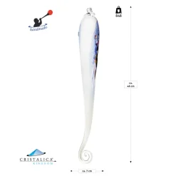 Kugeln & Zapfen^Art Glass Zapfen 