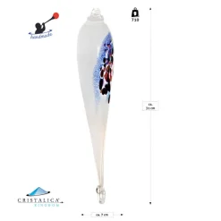 Kugeln & Zapfen^Art Glass Zapfen 