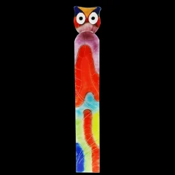 Sonstiges^Cristalica Zaunlatte Eule Fusingglas 92 cm